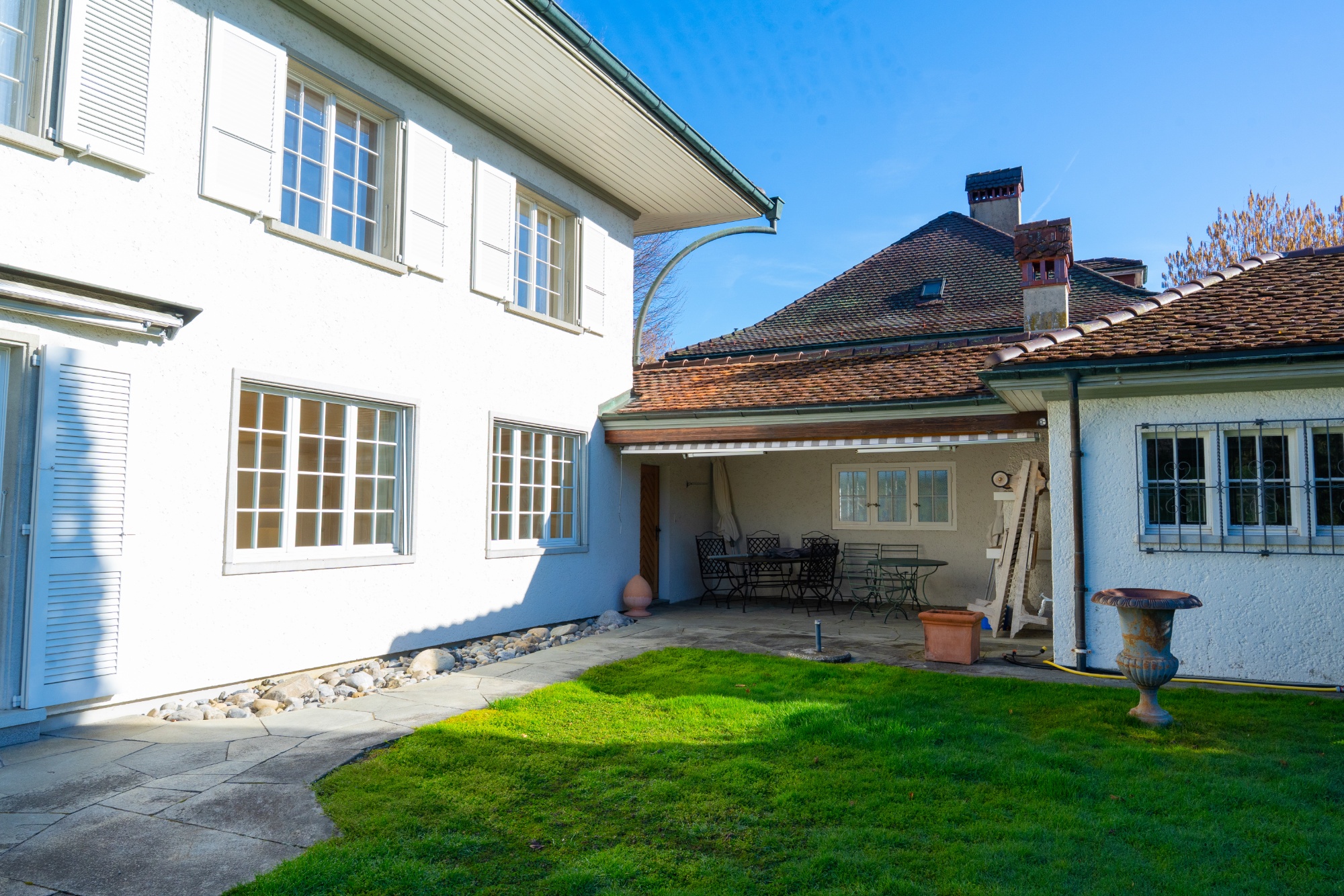 Mehrfamilienhaus Muri b. Bern — Gartenansicht